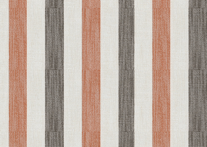 Abilene Stripe, Rust - Roman Blind - Image 7